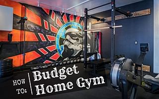 What are some DIY hacks to save money on a home gym?